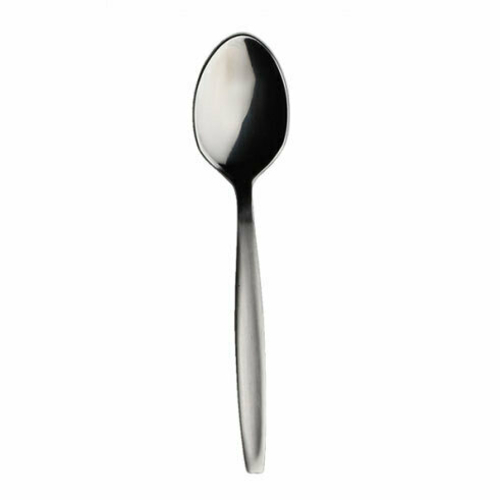 Libertyware  RSQ8  REUNION SQUARE Demitasse/A.D. Spoon, 4-1/2'', heavy, 18/0 stainless, satin finish