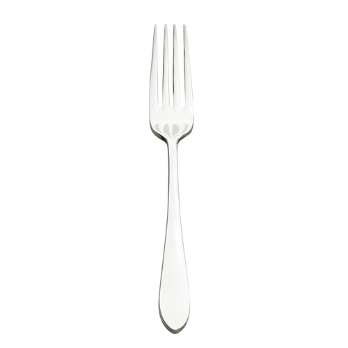 Browne USA Foodservice 502105 Eclipse European Fork, 8-3/10'', 18/10 stainless, mirror finish
