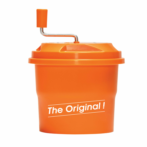 Dynamic USA  E007  MINI Manual Salad Spinner, 1.25 gallon/5 liter capacity, 10.8'' dia. x 13.5''H