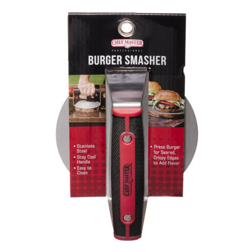 Chef Master 90279 Burger Smasher, stainless steel
