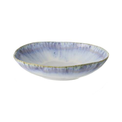 Costa Nova  GOP231-RIA  Pasta bowl 23, D9-1/8'' x H2-1/4'', 31-1/4 fl oz, stoneware, Brisa, Ria blue