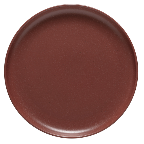 Costa Nova  SOP271-CAY  Dinner plate 27, D10-7/8'' x H1-1/8'', stoneware, Pacifica, Cayenne