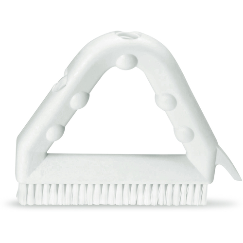 CFS Brands 41323EC02 Sparta Tile & Grout Brush, 9'' long, polyester bristles, for threaded handles