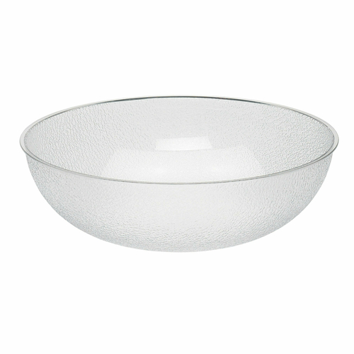 Cambro  PSB18176  Camwear Salad Bowl, 20.2 qt., 18'' dia., pebbled, polycarbonate