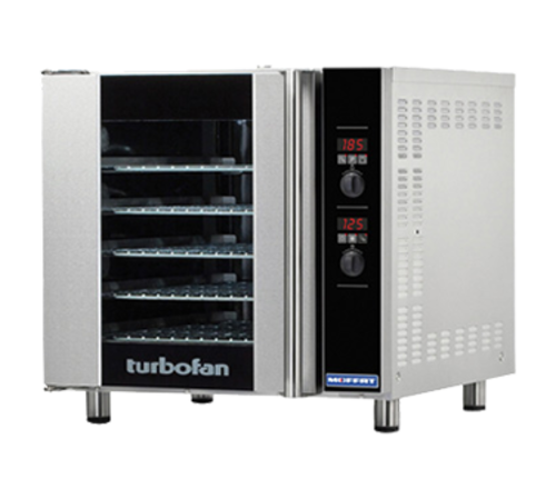 Moffat  E32D5  Turbofan Convection Oven, electric, full-size, single-deck, holds (5) full-size sheet pans, 208v