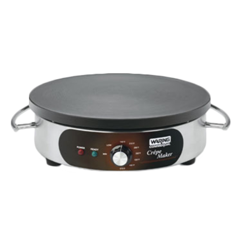 Waring  WSC160X  Crepe Maker, electric, 16'' cast iron cook surface, 120v