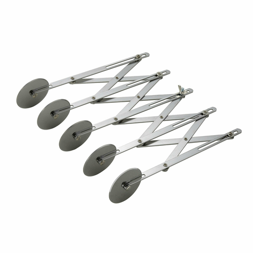 Winco ADD-5 Dough Divider, 5 Wheel Adjustable, S/S