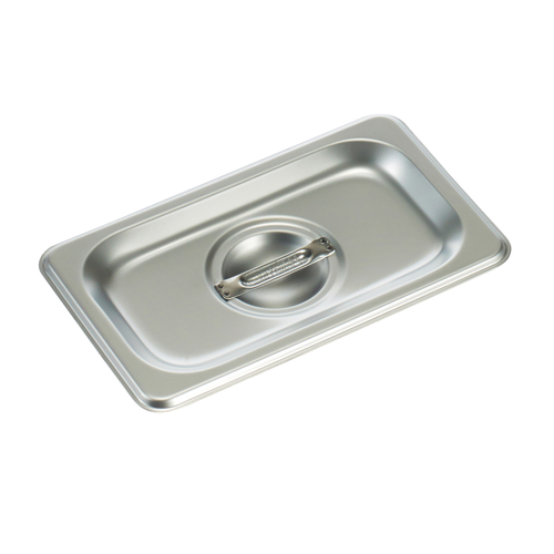 Winco  SPSCN  S/S Steam Pan Cover, 1/9 Size, Solid