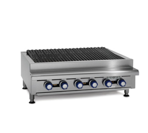 Imperial  IRB-24  24'' Wide countertop radiant char-broiler