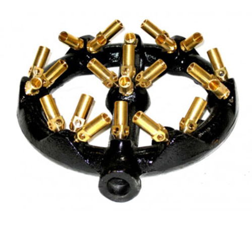 GSW USA WR-JBR23NG Jet Burner, 23 tips, 1/2'' pipe, 125,000 BTU, Natural Gas