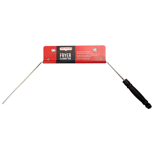 Chef Master 90055 Fryer Cleanout Rod, 30''