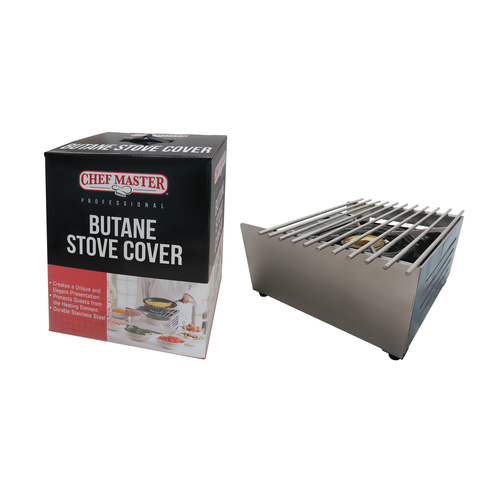 Chef Master 90217 Butane Stove Cover, 14-1/2''W x 7-1/5''D x 12-''H