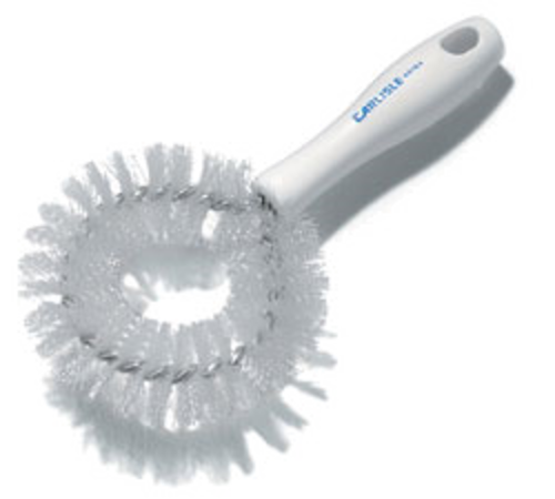 CFS Brands 4016402 Sparta Vegetable Brush, 9-1/2'' long, polyester, white