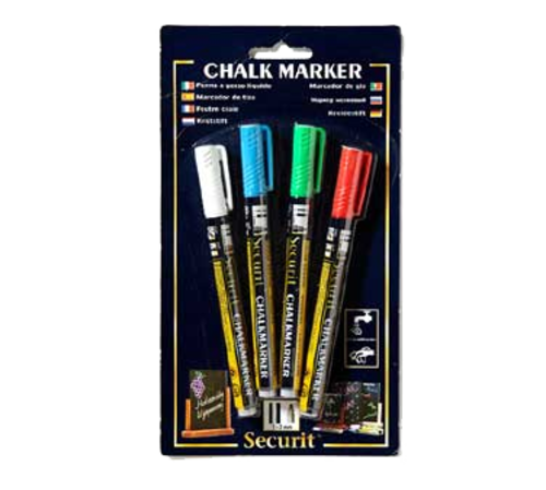 American Metalcraft  BLSMA100V4CO  MINI TIP MARKERS, 4PK, ASSORTED country of origin-CHINA