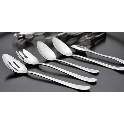 G.E.T. Enterprises  BSRIM-03  10'' Stainless Steel Solid Spoon