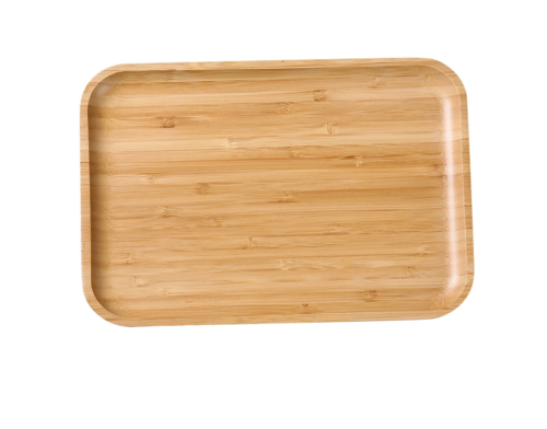 Yanco BB-111 Bamboo Tray, 11''L x 7-1/2''W