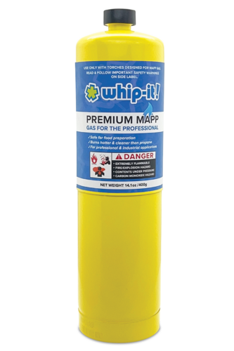 United Brands  BU-PREM-MAPP  Whip-It! MAPP Gas