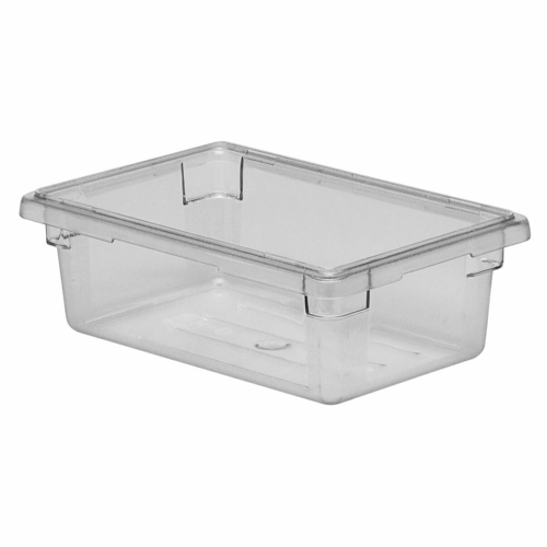 Cambro  12186CW135  Camwear Food Storage Container, 12'' x 18'' x 6'', 3 gallon, polycarbonate, clear