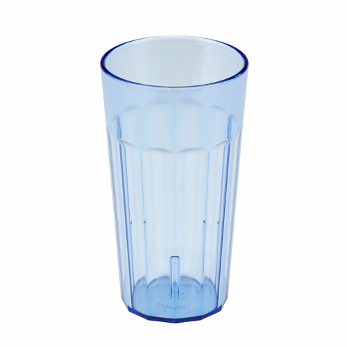 Cambro  NT16401  Newport Tumbler, fluted, 16.4 oz., SAN, slate blue