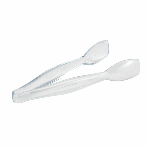 Cambro TGG9135 Lugano Tongs, 9-1/2'', easy-grasp, clear