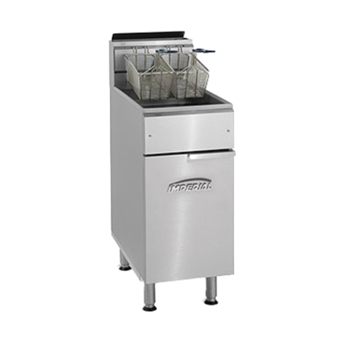 Imperial IFS-40 40 Lbs. Oil Capacity, 304 Stainless steel frypot