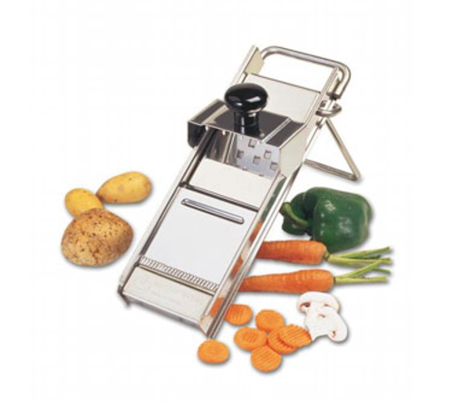 Matfer Bourgeat  215000  Matfer Bourgeat Stainless Steel Mandoline Complete Set, w/ Pusher, Set of 7