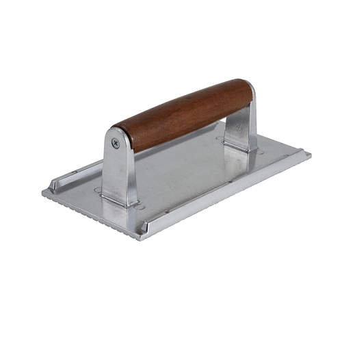 Winco SWA-1 Steak Weight, 4-1/4 x 8-1/4, Cast Alu