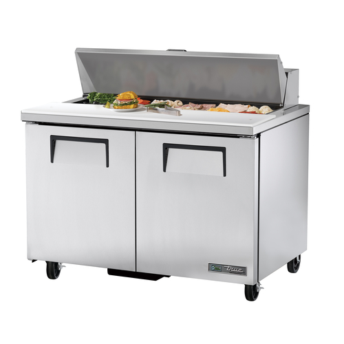 True Mfg. - General Foodservice  TSSU-48-12-HC  Refrigerated Sandwich/Salad Unit, 48.38''W, (12) 1/6 size pans, 115v