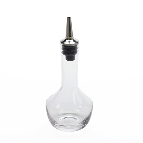 American Metalcraft  BB2  GLASS BITTER BTL, SS, SILICONE DASHER, 4 OZ country of origin-CHINA
