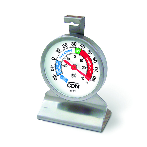 CDN  RFT1  Refrigerator/Freezer Thermometer