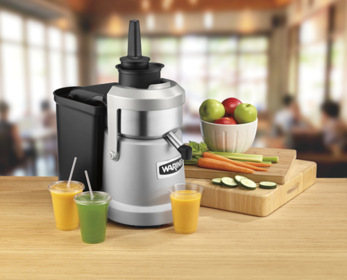 Waring WJX80X Juice Extractor, electric, continuous pulp ejection, 1.2 HP, 120v - Image 2