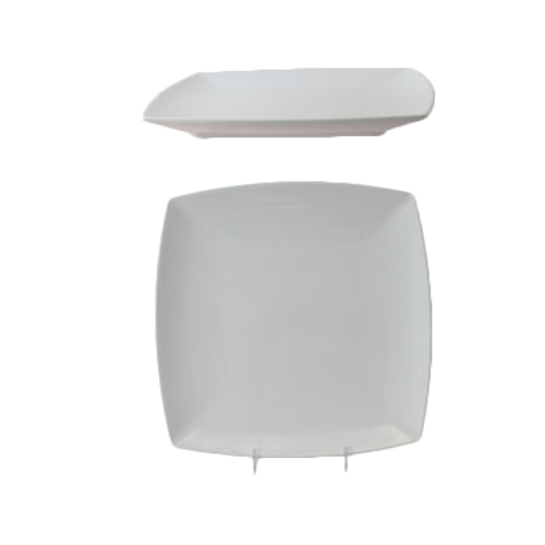 Thunder Group  29010WT  10'' SQUARE PLATE, 1'' DEEP