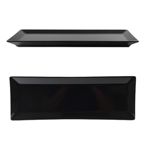 Thunder Group  29115BK  15'' X 5 1/4'' PLATE, 1'' DEEP, BLACK