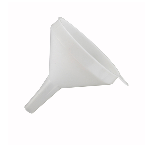 Winco  PF-8  8oz Funnel, Plastic, 4-1/4''