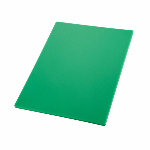 Winco CBGR-1520 Cutting Board, 15'' x 20'' x 1/2'', Green