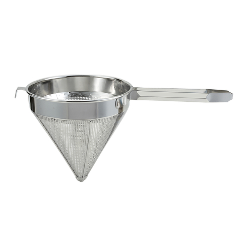 Winco CCS-10C 10'' China Cap Strainer, Coarse , S/S
