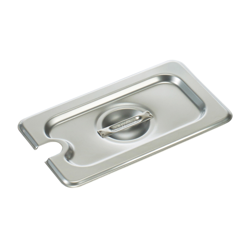 Winco SPCN S/S Steam Pan Cover, 1/9 Size, Slotted
