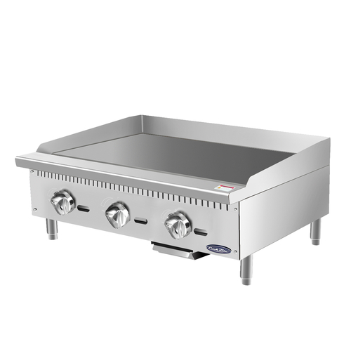 Atosa ATMG-36 Countertop Manual 36'' Griddle, Natural Gas, 90k BTU - Image 2