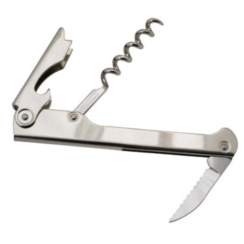 Winco CO-711 Waiter Cork Screw, Economy, S/S