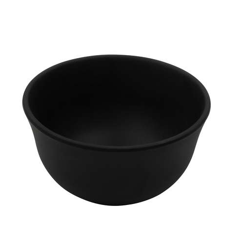 G.E.T. Enterprises  B-150-BK  14 oz. Round Black Melamine Rice/Soup/Cereal Bowl