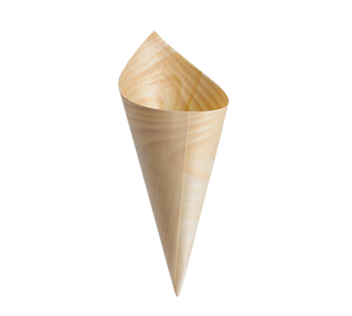 TableCraft Products BAMDCN6 Small Disposable Serving Cone, 2 x 6'' (50 per Pack)