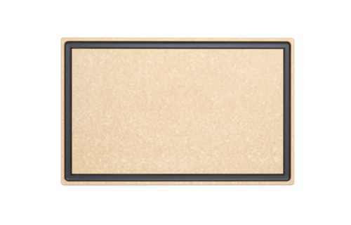 Epicurean Cutting Surfaces  006-23150102-COM  Epicurean Cutting Board, 23''L x 14-1/2''W x 1/2''H, with juice groove,, paper composite, natural/slate