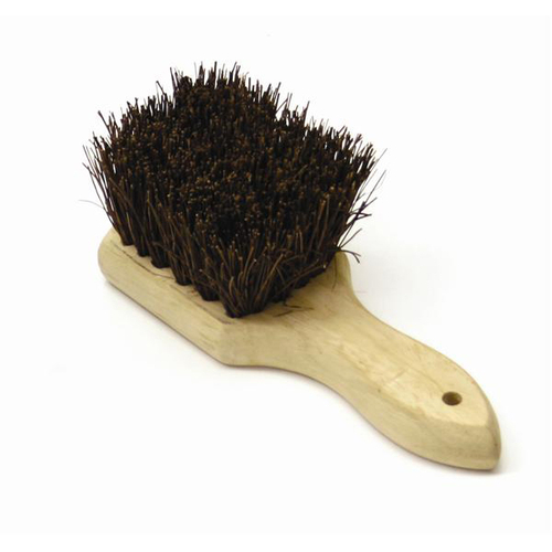 Thunder Group WDWB008 8'' PALMYRA BRISTLES WOK BRUSH WITH WOOD HANDLE