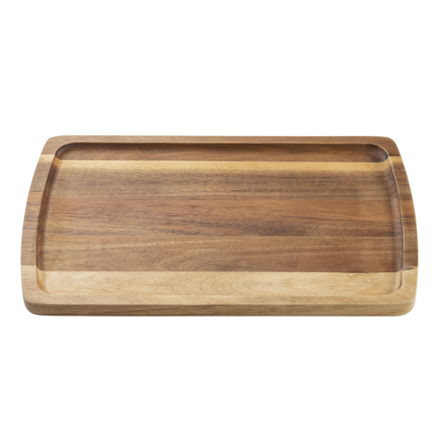 TableCraft Products 12184 Acacia Collection Board Plate, 13'' x 10'' x 0.75'', rectangular, wood