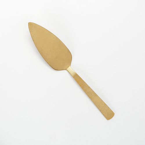 American Metalcraft  GVHP10  PIE SERVER, VINTAGE GOLD, HM, 10''L country of origin-INDIA