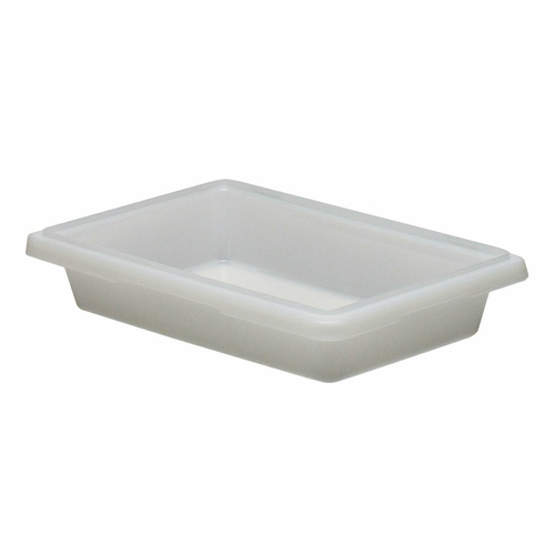 Cambro  12183P148  Food Storage Container, 12'' x 18'' x 3-1/2'', 1.75 gallon, polyethylene, natural white