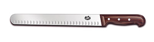 Victorinox Swiss Army 7.6059.12 Slicer Knife, 14'', granton edge, wood handle