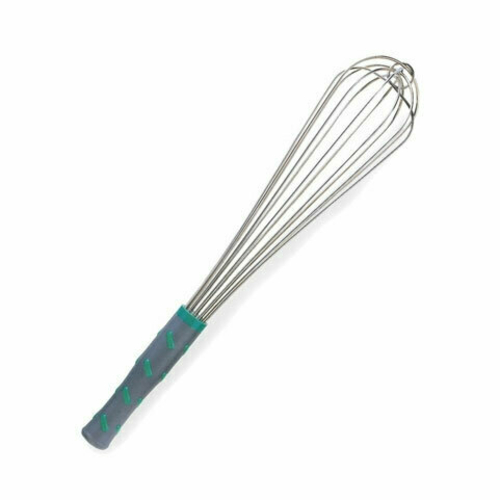 Vollrath 47093 French Whip, 16'' long, one-piece, aqua nylon handle