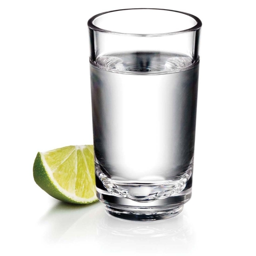 Drinique ELT-SH-CLR-24 Elite Shot Glass 2 oz. - CLEAR, (1.5 oz. pour line), (H 3'', T 1-3/4'', D 1-3/4'', B 1-1/4'') - Image 2