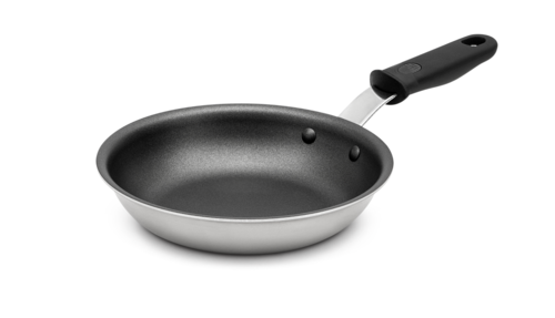 Vollrath 692408 Tribute Fry Pan, 8'', 3-ply, induction ready, CeramiGuard II nonstick coating, silicone handle